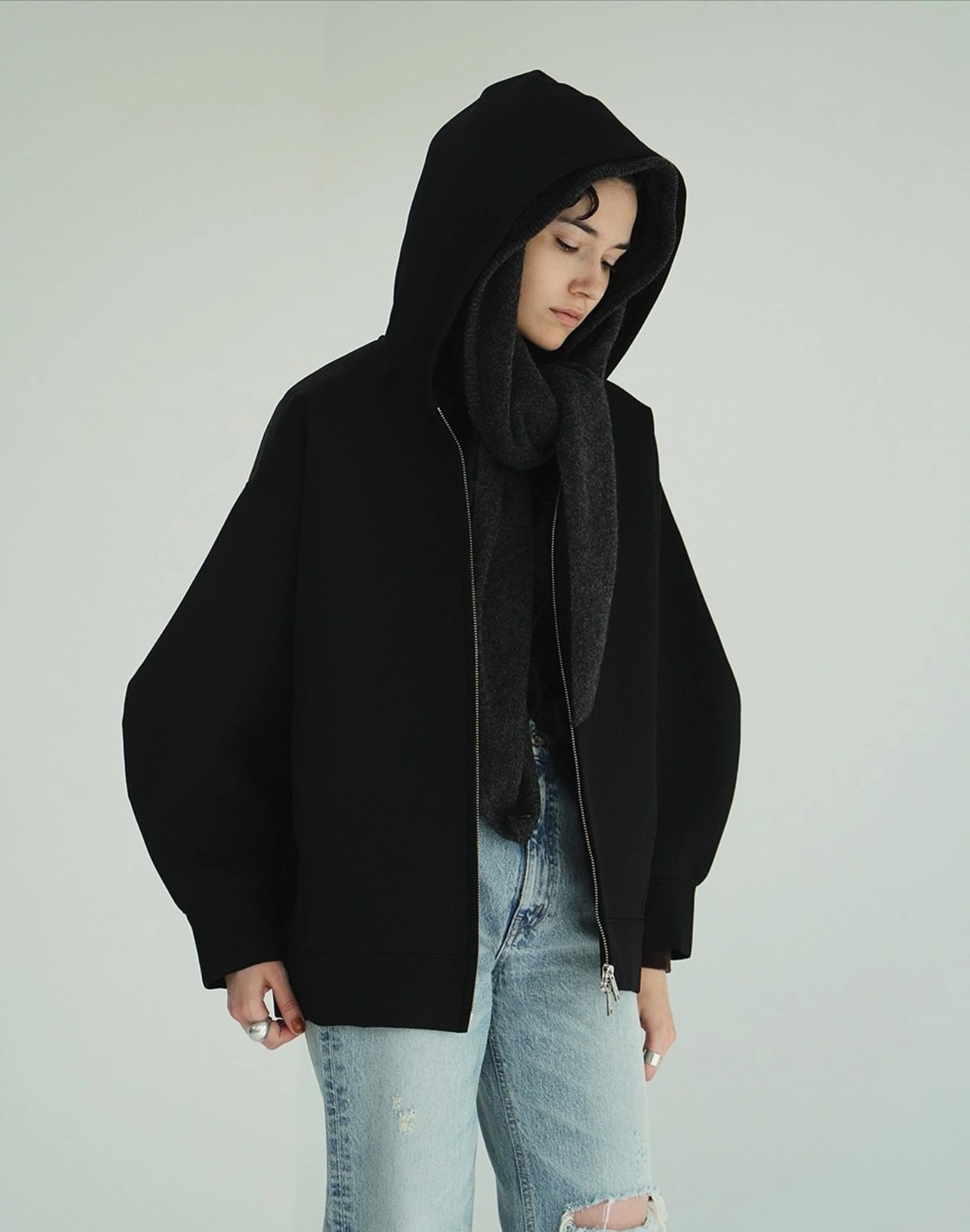 【美品】CLANE CONSTRUCTIVE BONDING HOODIE CONSTRUCTIVE BONDING HOODIE｜OUTER(アウター)｜CLANE OFFICIAL