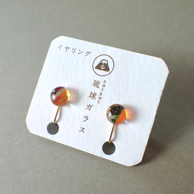 イヤリング / 琉球ガラス