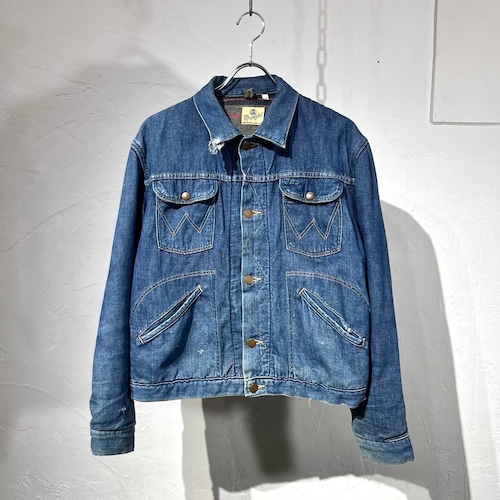 64~66s Wrangler "20MJL" Denim Jacket