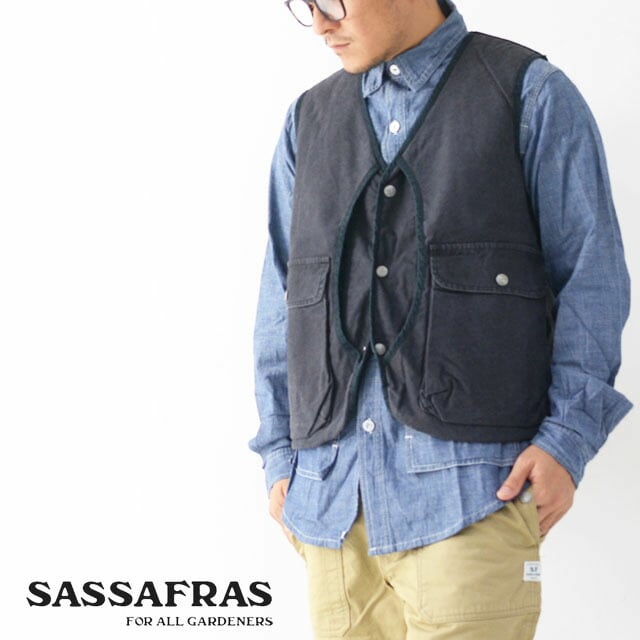 SASSAFRAS[ササフラス] Plant Hunter Vest [SF10507] プラントハンター