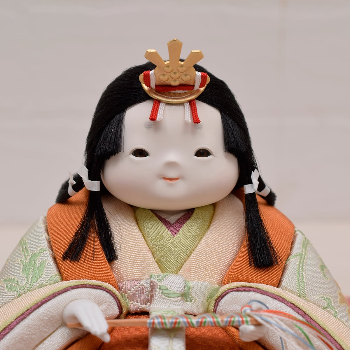 雛人形 親王飾り【ゆら】幸一光作｜木目込人形｜モダン｜おしゃれ