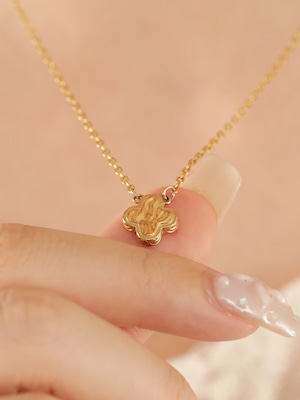 316L hawaiian trebol necklace #n79