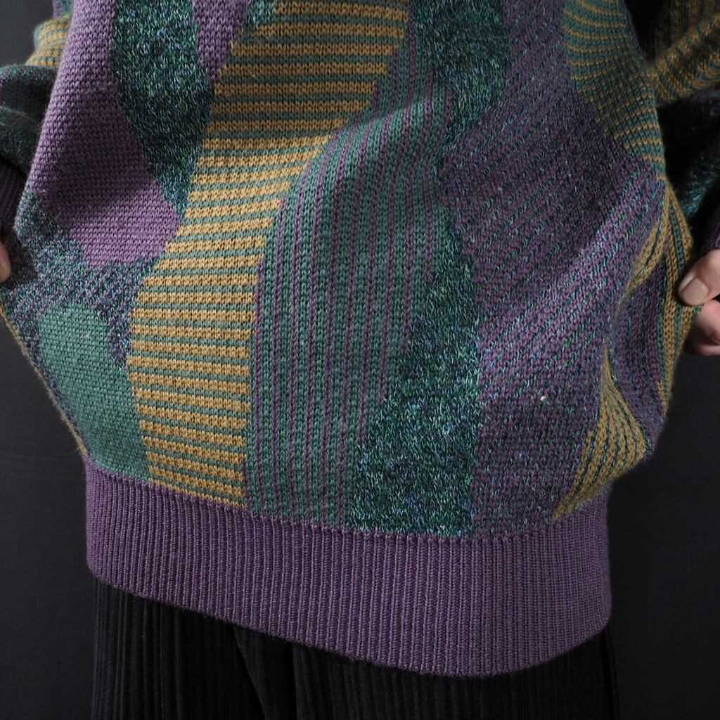 陽炎 - Bewitching aura embbossed art knit