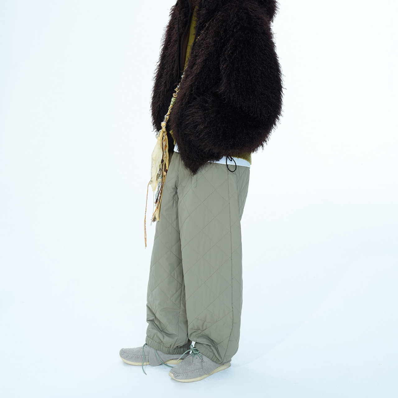 Quilted Balloon Pants T3903