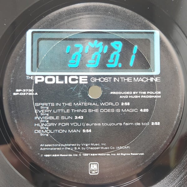 The Police / Ghost In The Machine [SP-3730] - 画像3