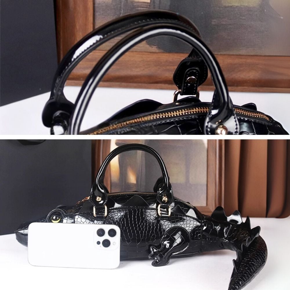 立体クロコダイルバッグ E00563 | EMMA GRAND