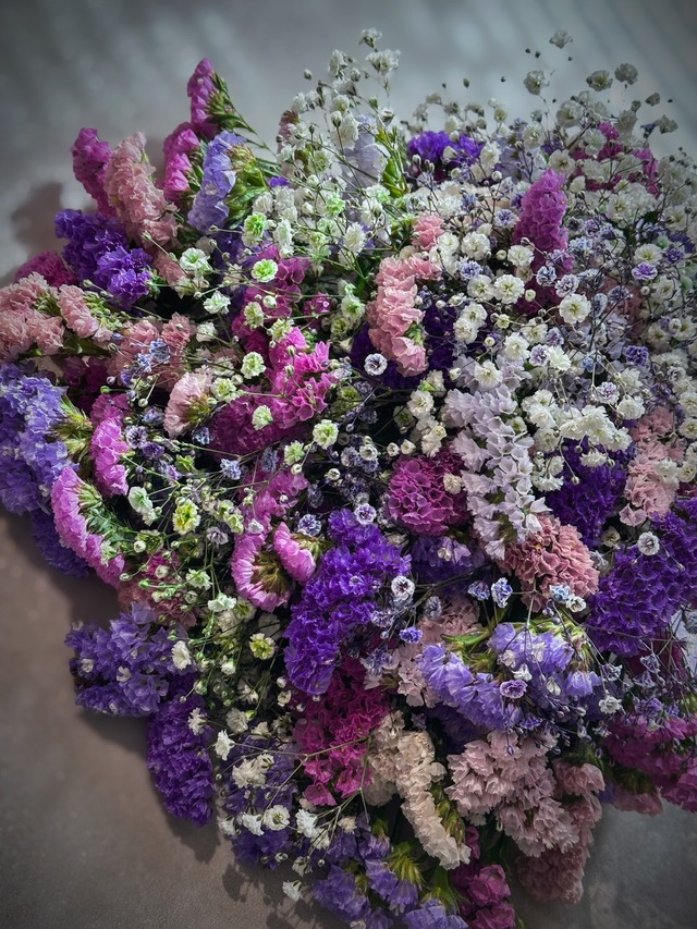 お花の絨毯スワッグ