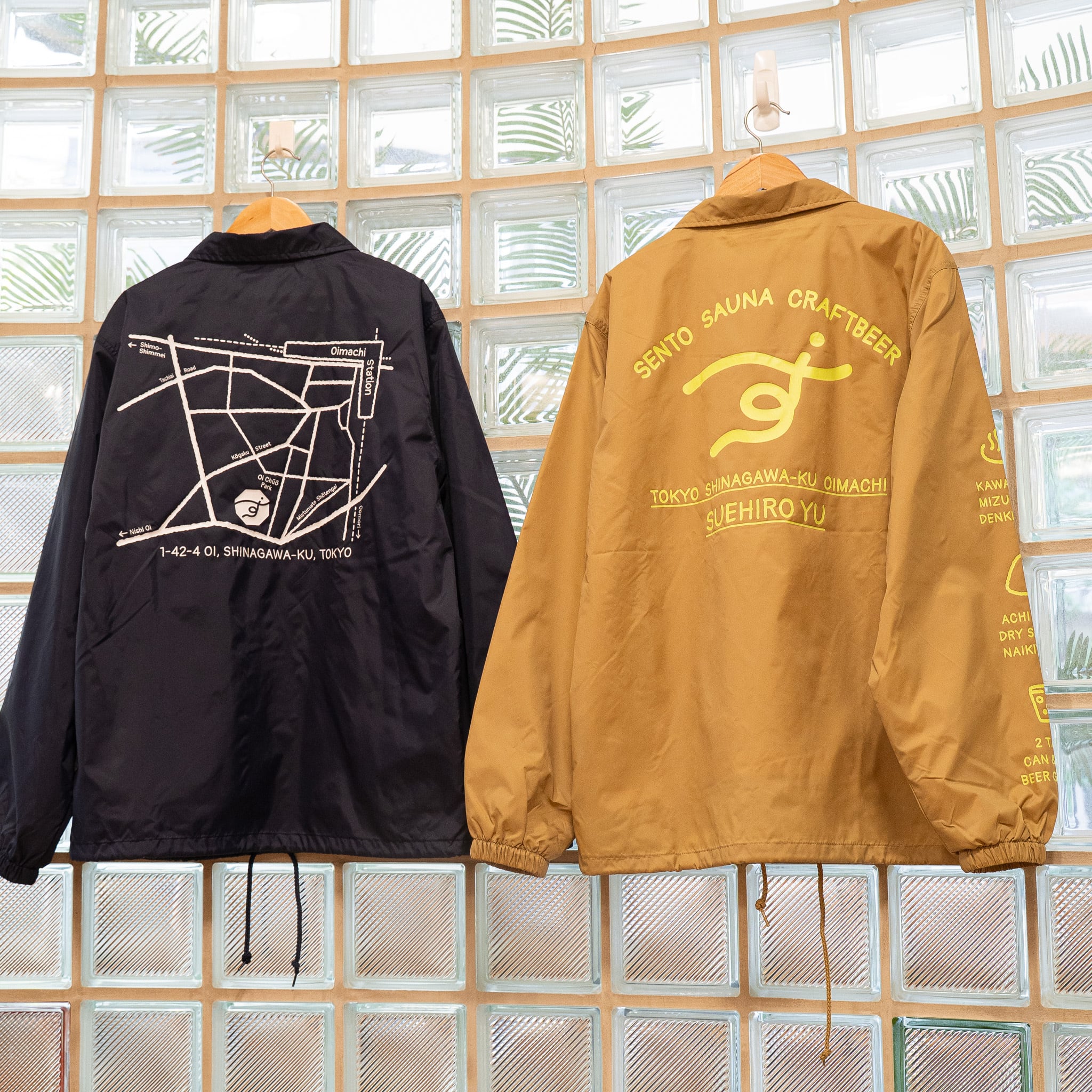 梅湯 コーチジャケット 完売品 Lサイズ ナイロンジャケット サウナ 銭湯 すえひろ湯》コーチジャケット | 金春湯・すえひろ湯オンラインストア