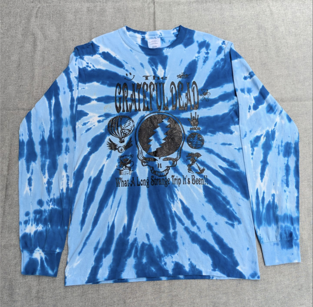 bootleg grateful dead tie dye l/s tee 小岩店