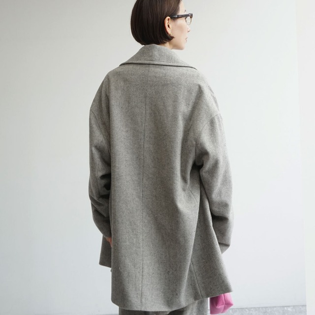 ヘリンボーンPコート TC530062