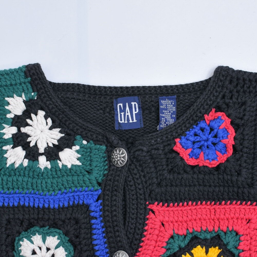 80～90s GAP オールドギャップ グラニースクエア ハンドメイド 