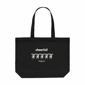 FREBULL CHEER キャンバストート ブラック P00503