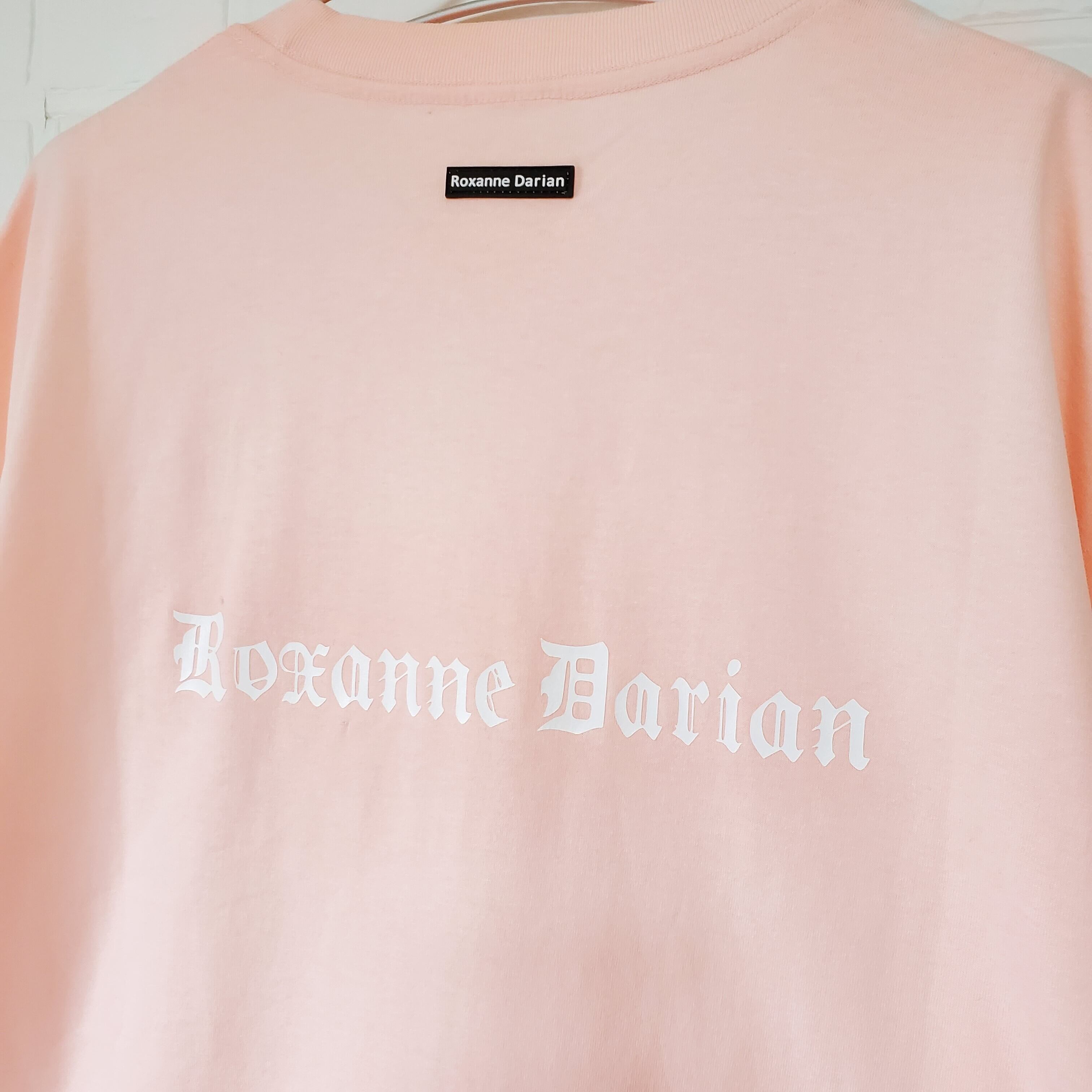 コットン ロングT サーモンピンク ピンク 長袖 ロングTシャツ 8.1 