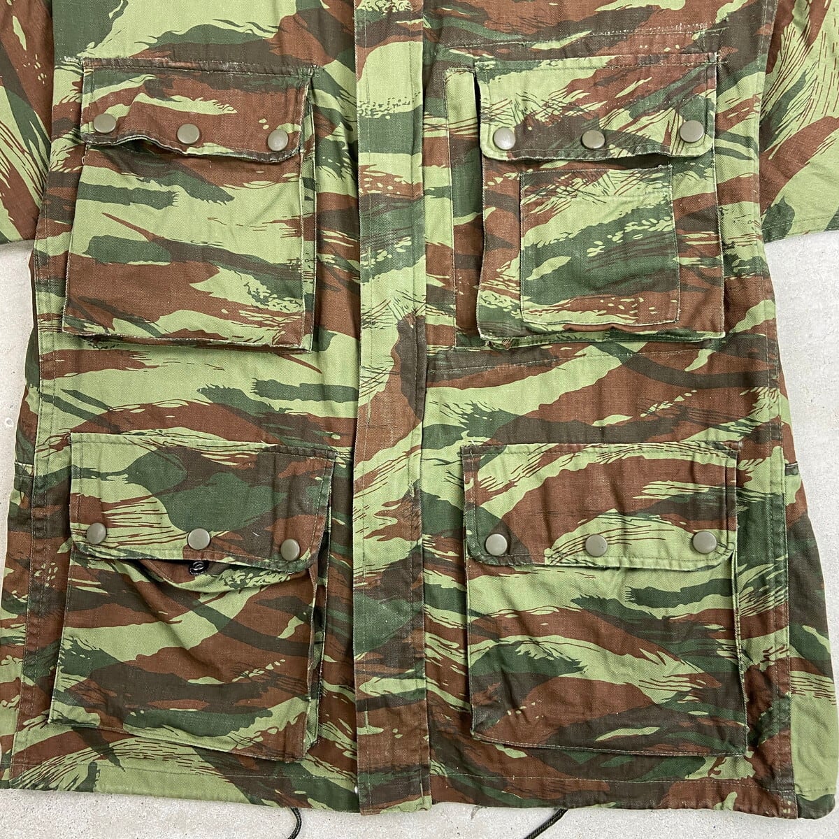 80年代 民間品 フランス軍 リザードカモ M-47 TAP47⁄56タイプ パラ