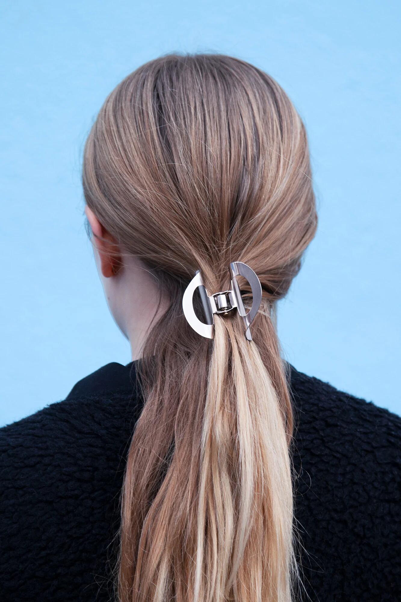 CLINQ (クリンク) SANA Claw Clip (Silver-tone) | H Nagano Select Shop