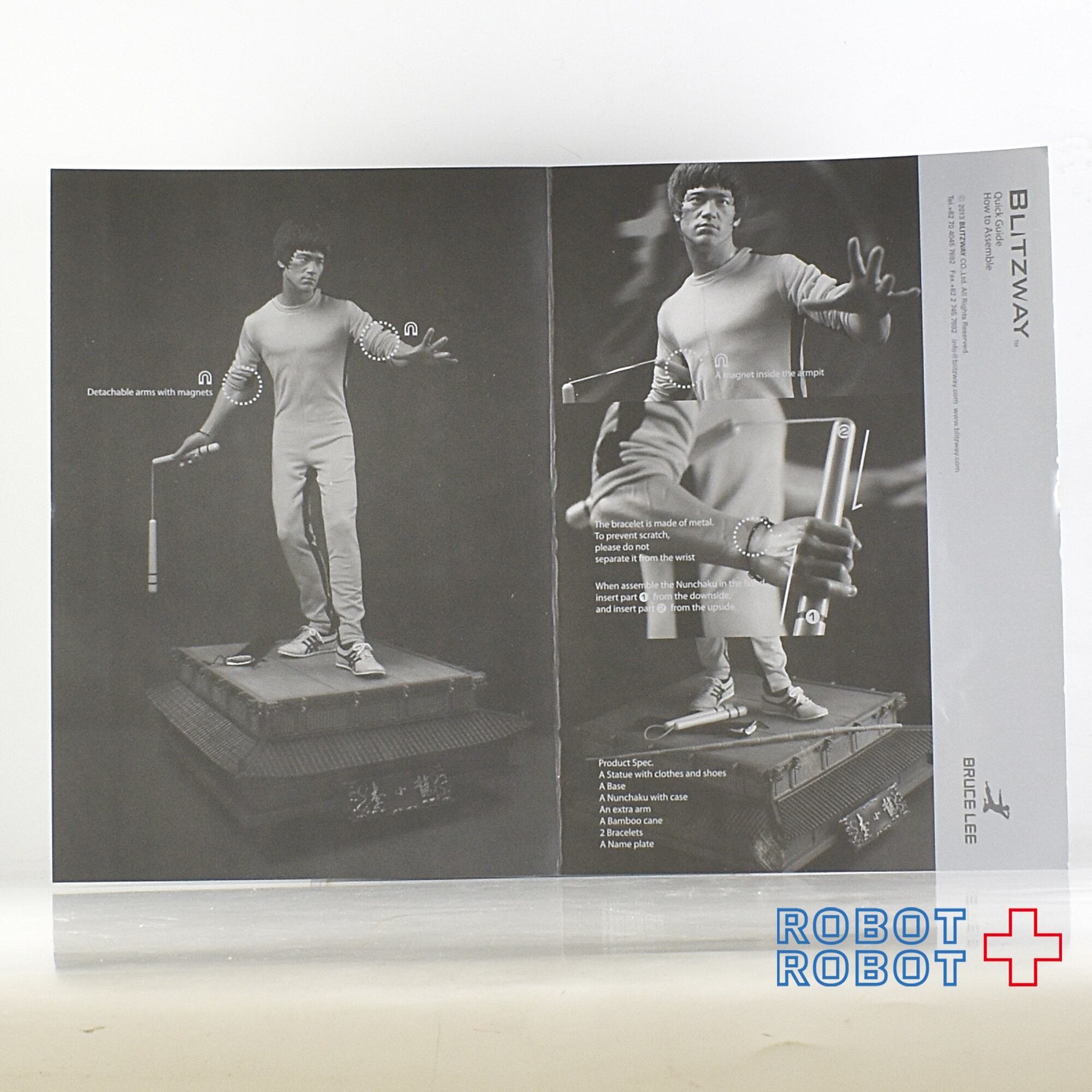 ブルースリー 李小龍 1/3スタチュー 死亡遊戯 | ROBOTROBOT