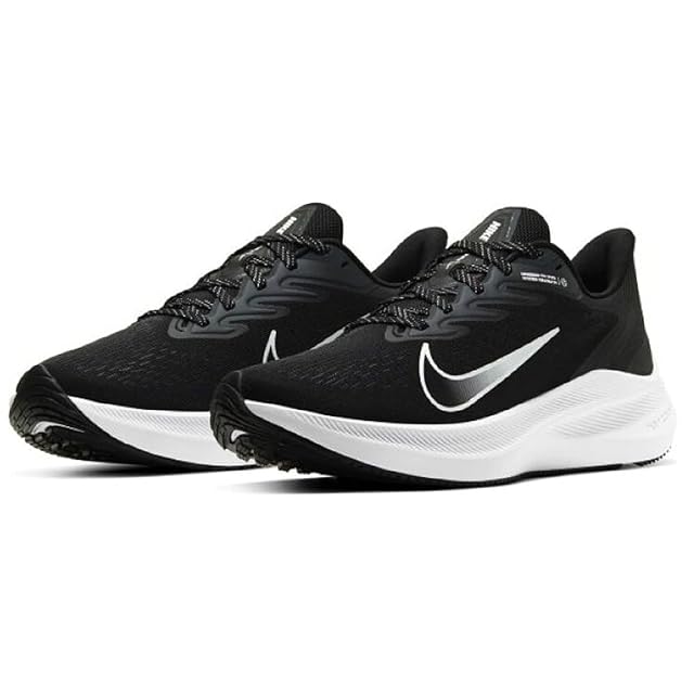 NIKE Zoom Rival Distance Black/Metallic Silver/Dark Smoke Grey