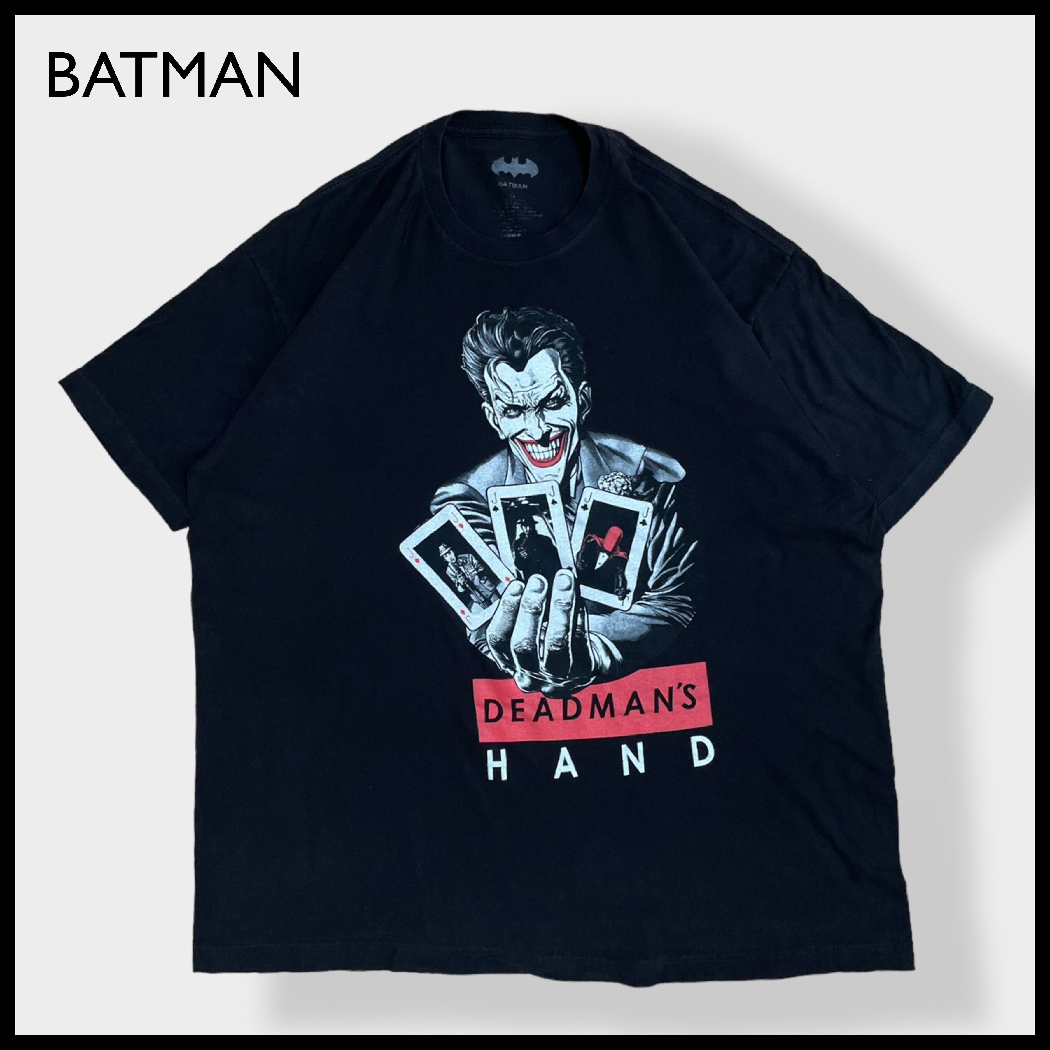 BATMAN】ジョーカー 2XL ビッグサイズ Tシャツ joker バットマン 悪役 ...