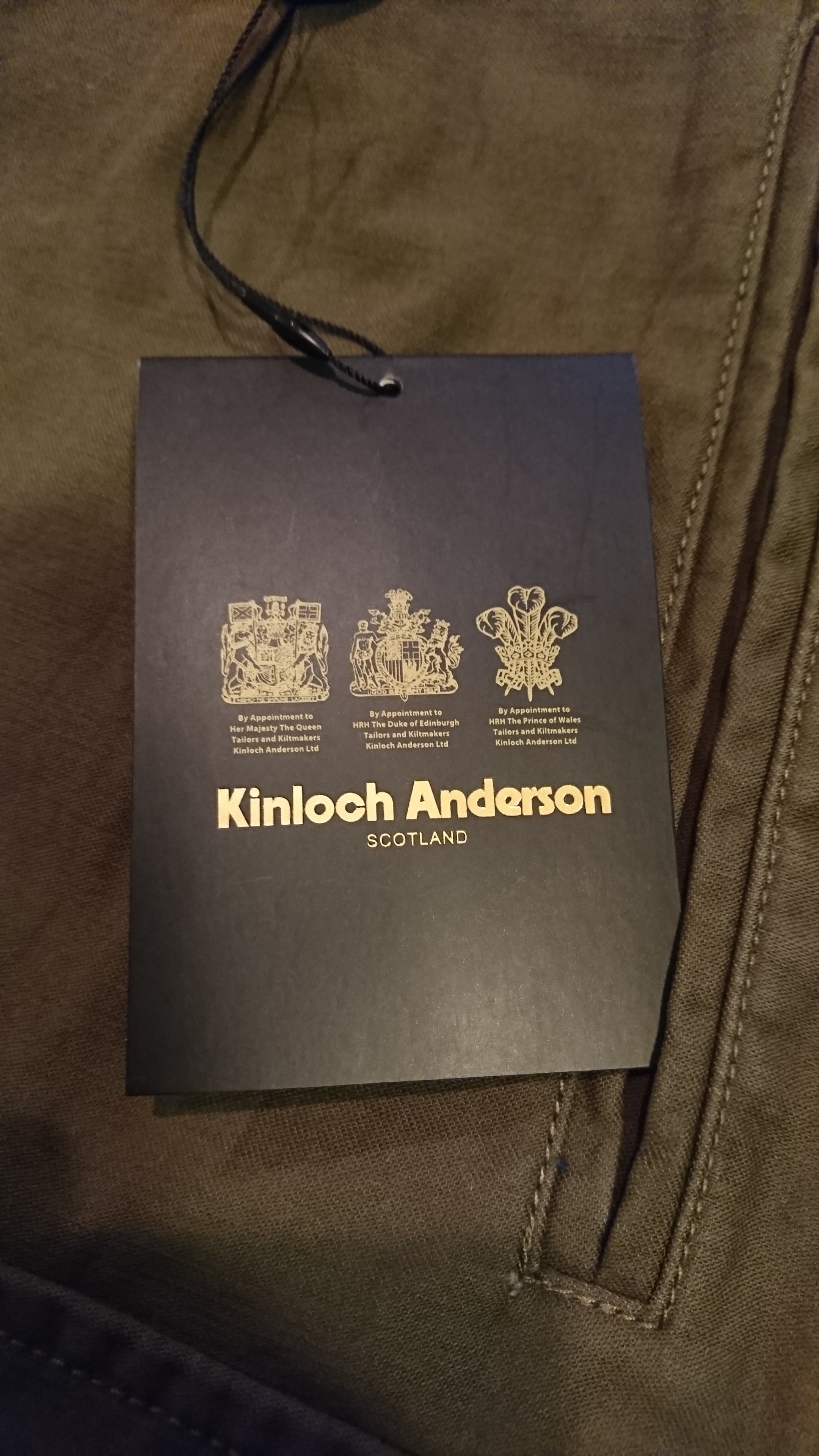 Kinloch Anderson RRoS TROURSERS 38 美品 【公式通販】