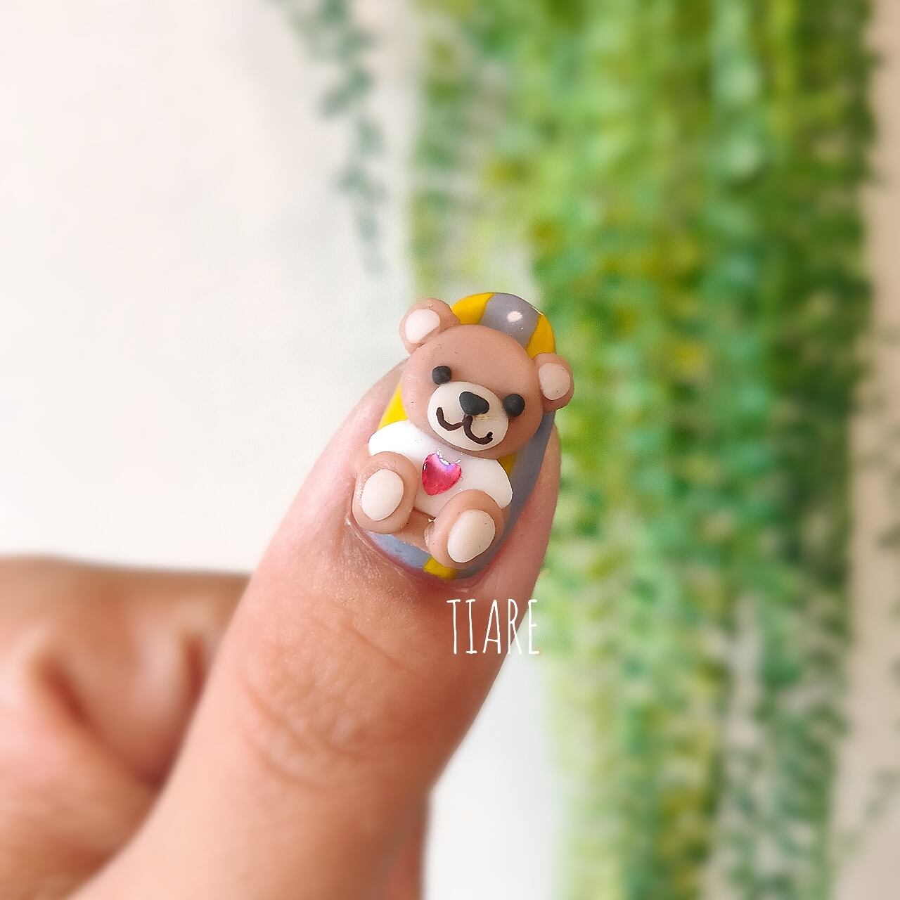 くまちゃん(お顔) ネイルパーツ | TIARE-nails♡オンリーワンのネイル