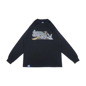 "MOL53" Abduction of U.F.O Heavy L/S TEE 24'SS [BLACK]