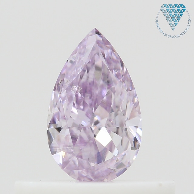 0.31 ct FANCY  PINK-PURPLE SI1 PEAR GIA 天然  ダイヤモンド ルース