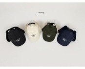 韓国子供服 / 26winter / VANILLA BUNNY / チェックマウンテンキャップ / キッズ / 冬服 *FREE*