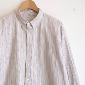 HATSKI  Yoroke Stripe B.D. Shirt  HTK-22005-S