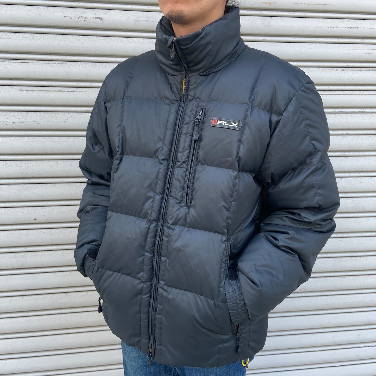 RLX アールエルエックス ラルフローレン ダウンジャケット ブラック M