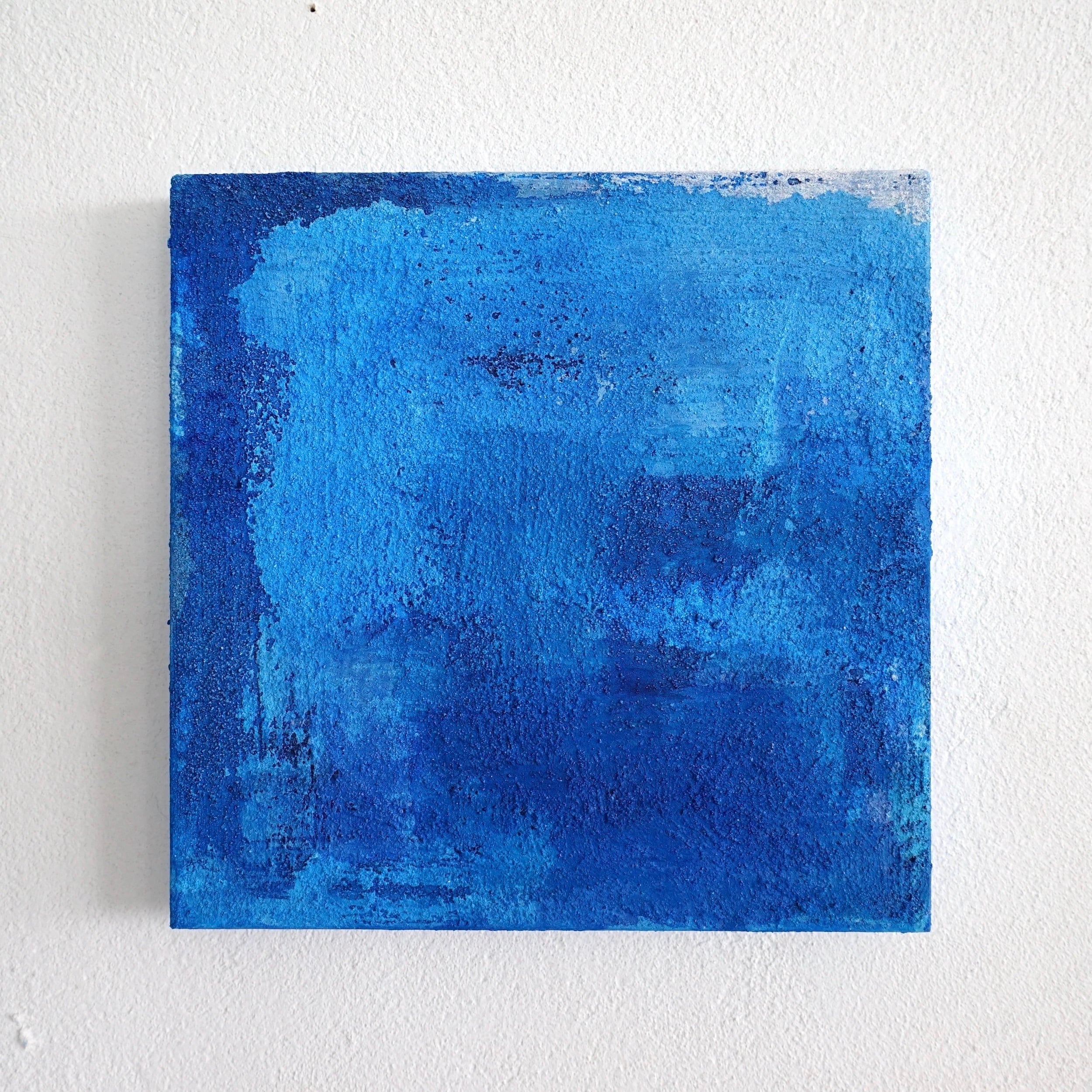 art panel mini(Just Blue #18012)original painting