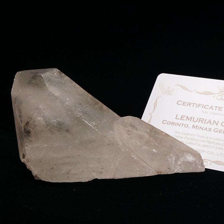 レムリアンシード 水晶 原石 カテドラルライブラリー ブラジル ミナスジェライス州 コリント産 証明書付属 一点物 281-205