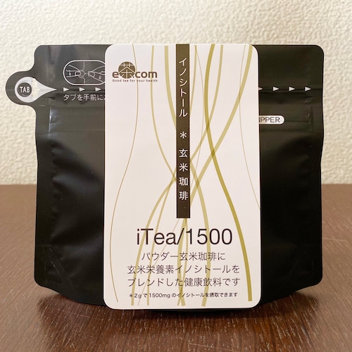 【３＋１対象商品】【ミトコンドリア活性を代謝を良くしたい】イノシトール玄米珈琲／iTea1500（パウダータイプ）