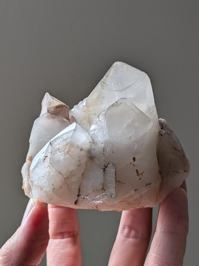 ヒマラヤ水晶【雪域の連峰】 ⭓ 原石クラスター ⭔ チベット産