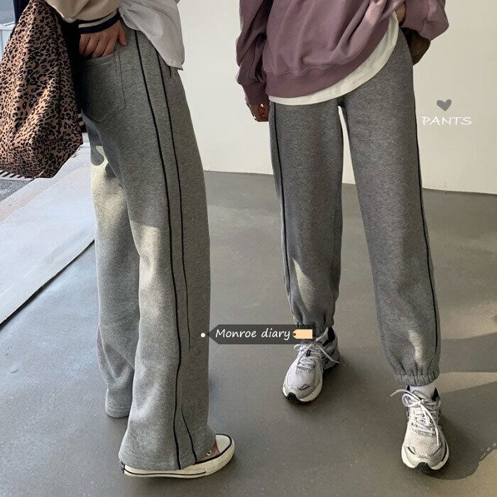 ベルベットカジュアルパンツ オータムウィンタールーズワイドレッグハイウェストウェスト 秋物 冬物 ワイドパンツ モンロー10867008557
