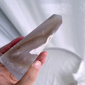 ドゥルージーアゲート＊オベリスク＊250814＊天然石＊置き物＊インテリアストーン