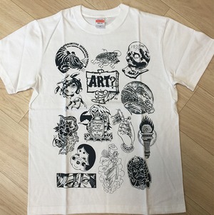 Charity T-Shirt for Supporting SAVE TATTOOING (White)