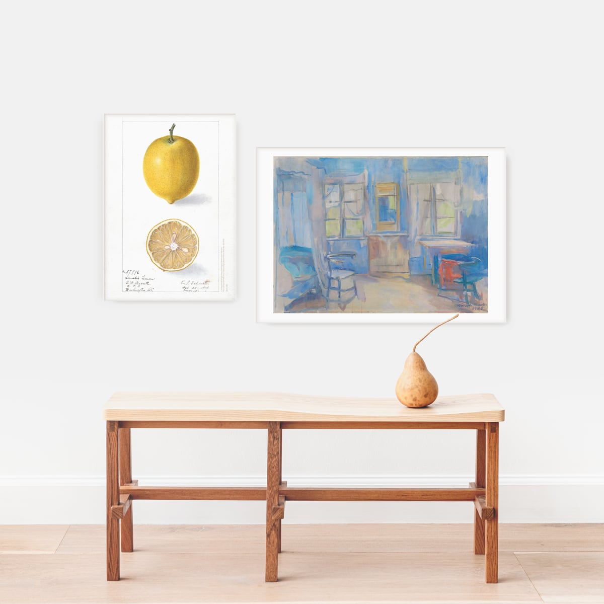 lemon | AP017 | 果物 アートポスター レモン フルーツ | BROOMIN