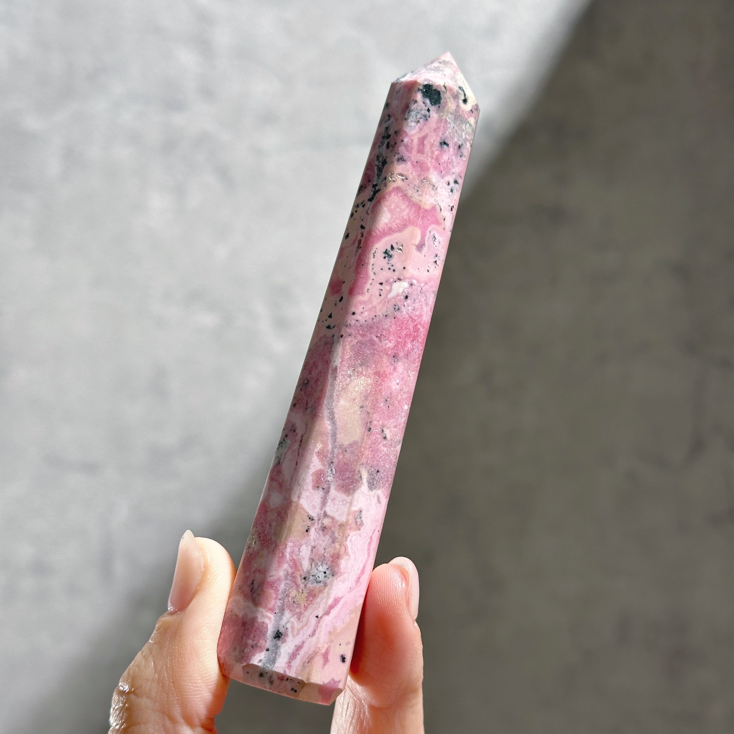 ロードナイト タワー11◇ Rhodonite ◇天然石・鉱物・パワーストーン