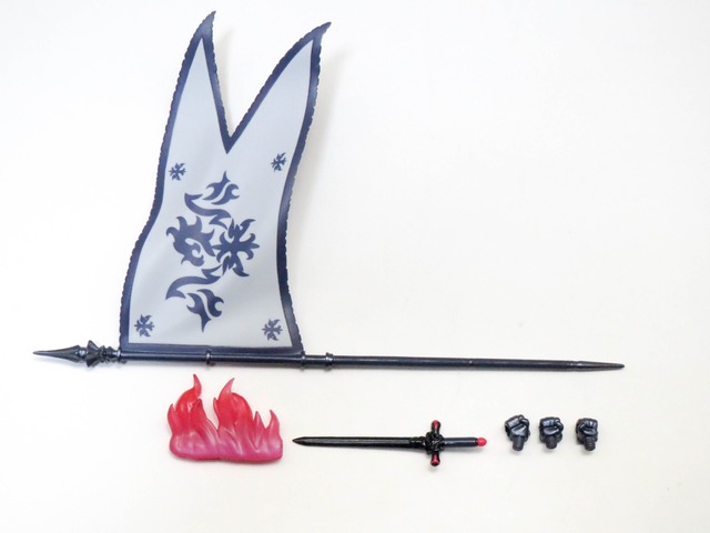 再入荷【766】 ジャンヌ・ダルク（オルタ） 小物パーツ 剣と大旗　ねんどろいど