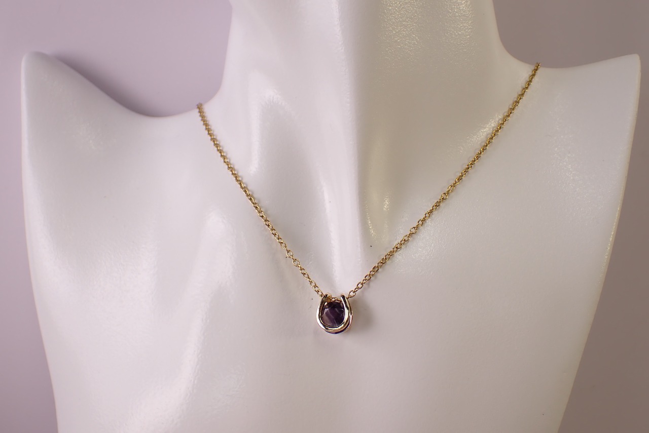 フローライトネックレス　2.68ct [D12‐203]