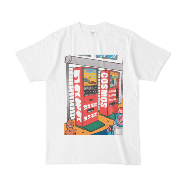 【税込・送料無料】ネゴシックス デザインTシャツ 「100m遠くからでも分かる自販機」
