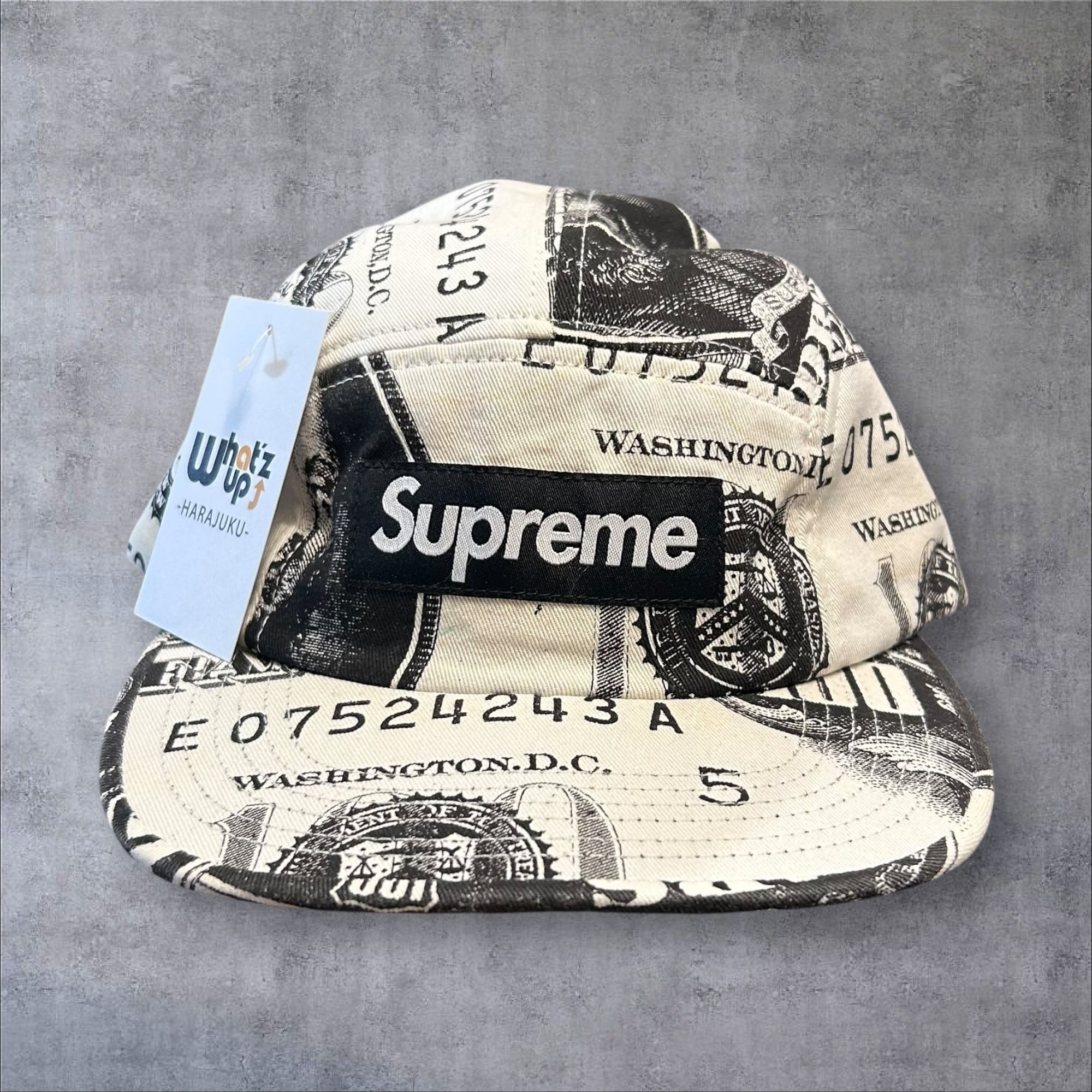 2013s Supreme "Dollar Bill Design" Jet Cap【高円寺店】
