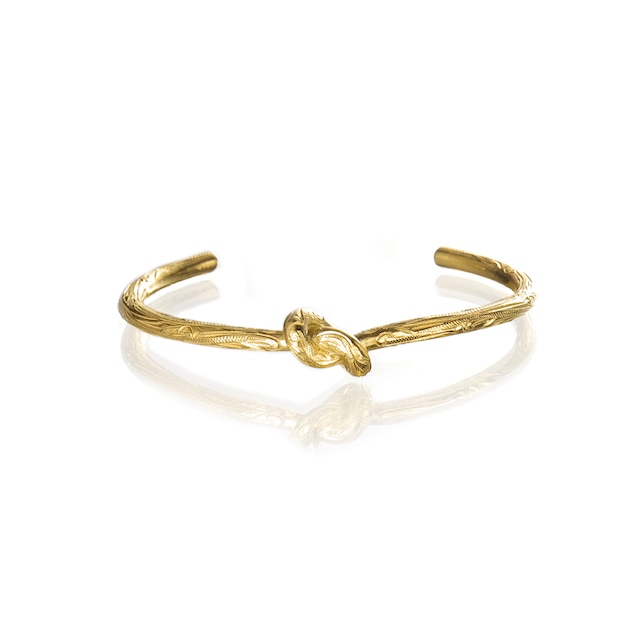 316L hawaiian knot bangle #B35