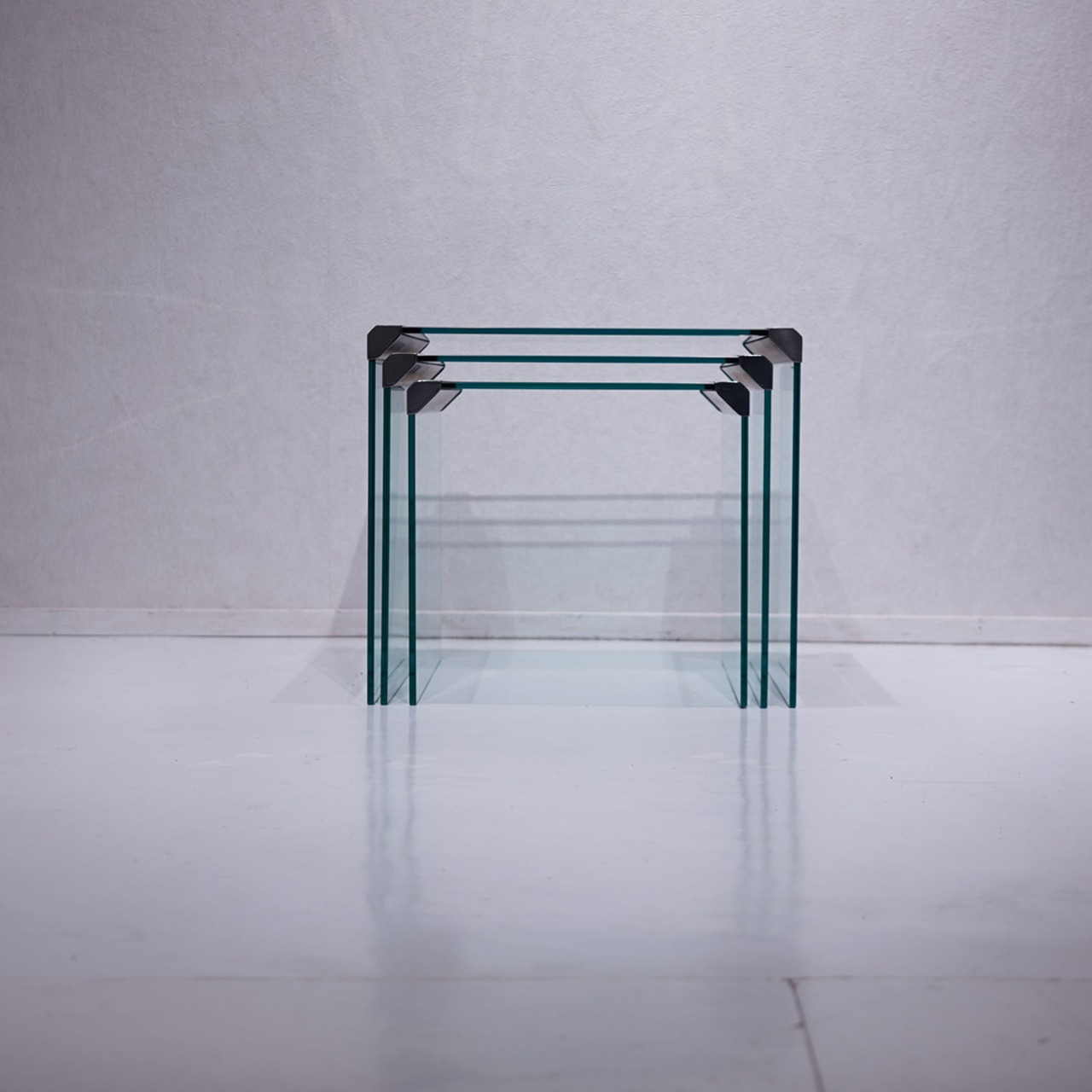 Gallotti&Radice Nest of Tables / ミッドセンチュリー 名作 ネストテーブル ガロッティ＆ラディス サイドテーブル 美品 デザイナーズ Pierangelo Gallotti（Cassina,Glas Italia）