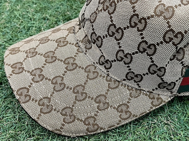 GUCCI GGCANVAS BASEBALL CAP MEDIUM 81586