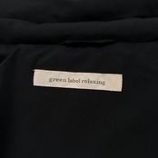 Green Label Relaxing グリーンレーベルリラクシング ダウンジャケット F フリーサイズ /レディース/ブラック
