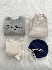 韓国子供服 / Atomeme / 26Autumn / Hazel T-shirt / 秋服 *S~XL*