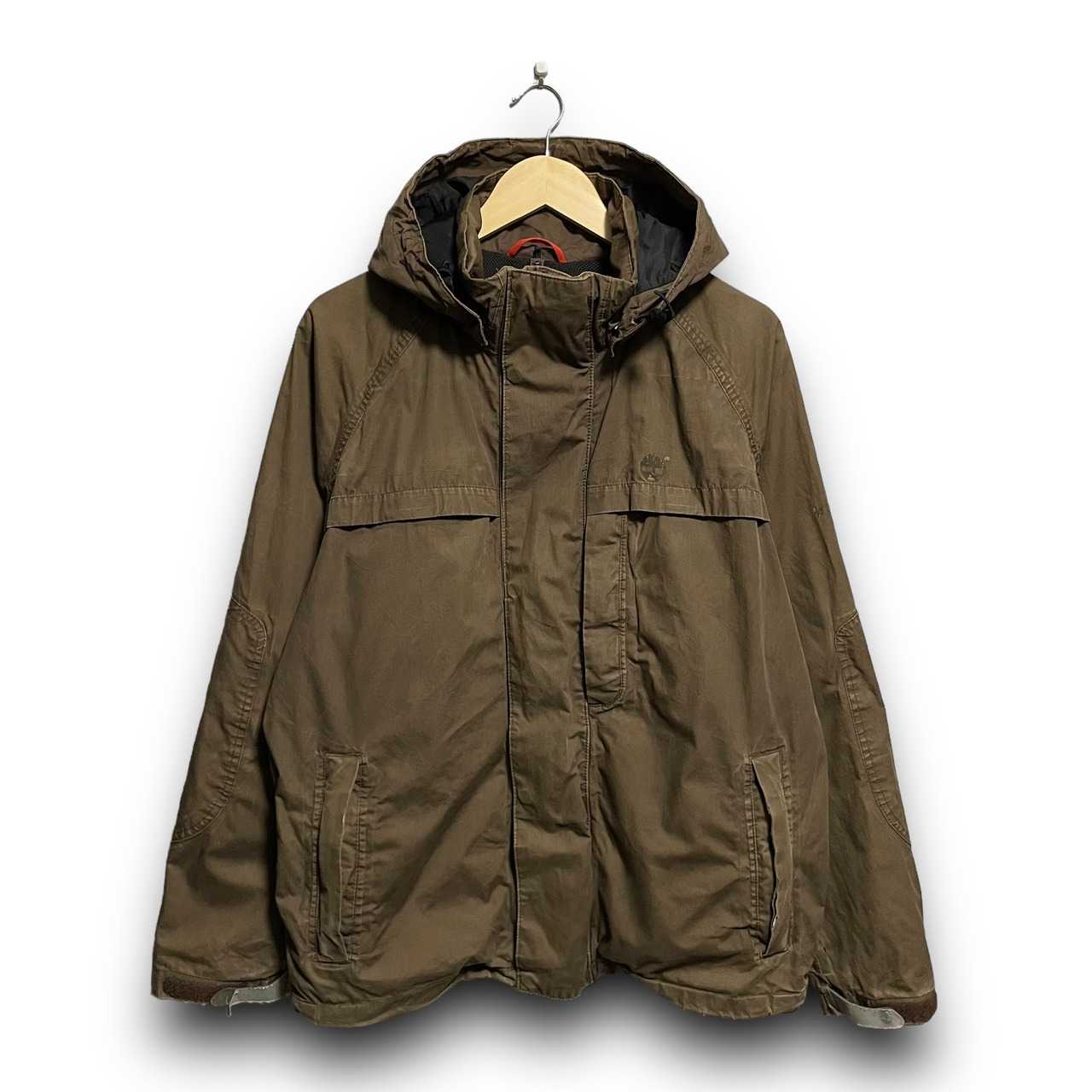 M】Timberland ティンバーランド ブランドロゴ マウンテンパーカー 