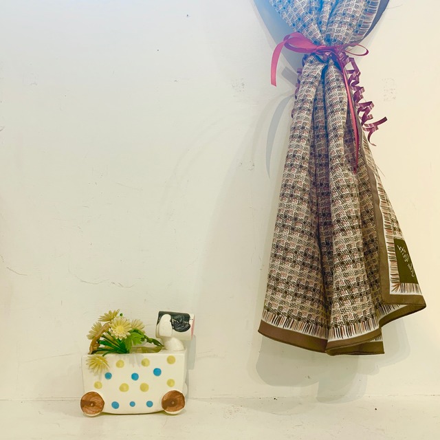 VINTAGE cow car toy planter