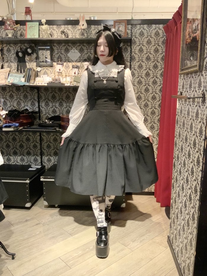 ジャンパースカート・ガルード/品番304045 / MIHO MATSUDA【返品・交換  